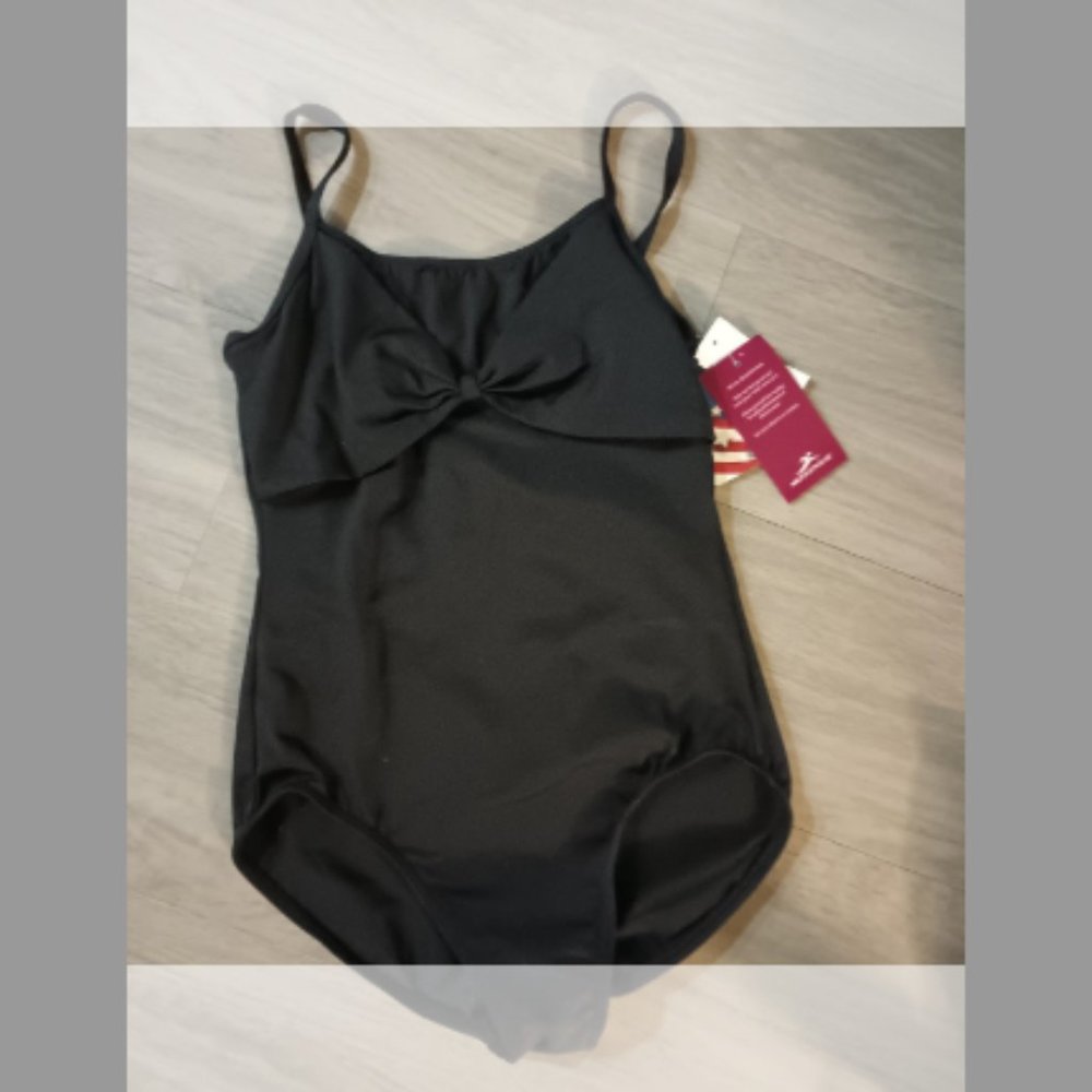 MotionWear Women’s Black Dance Leotard